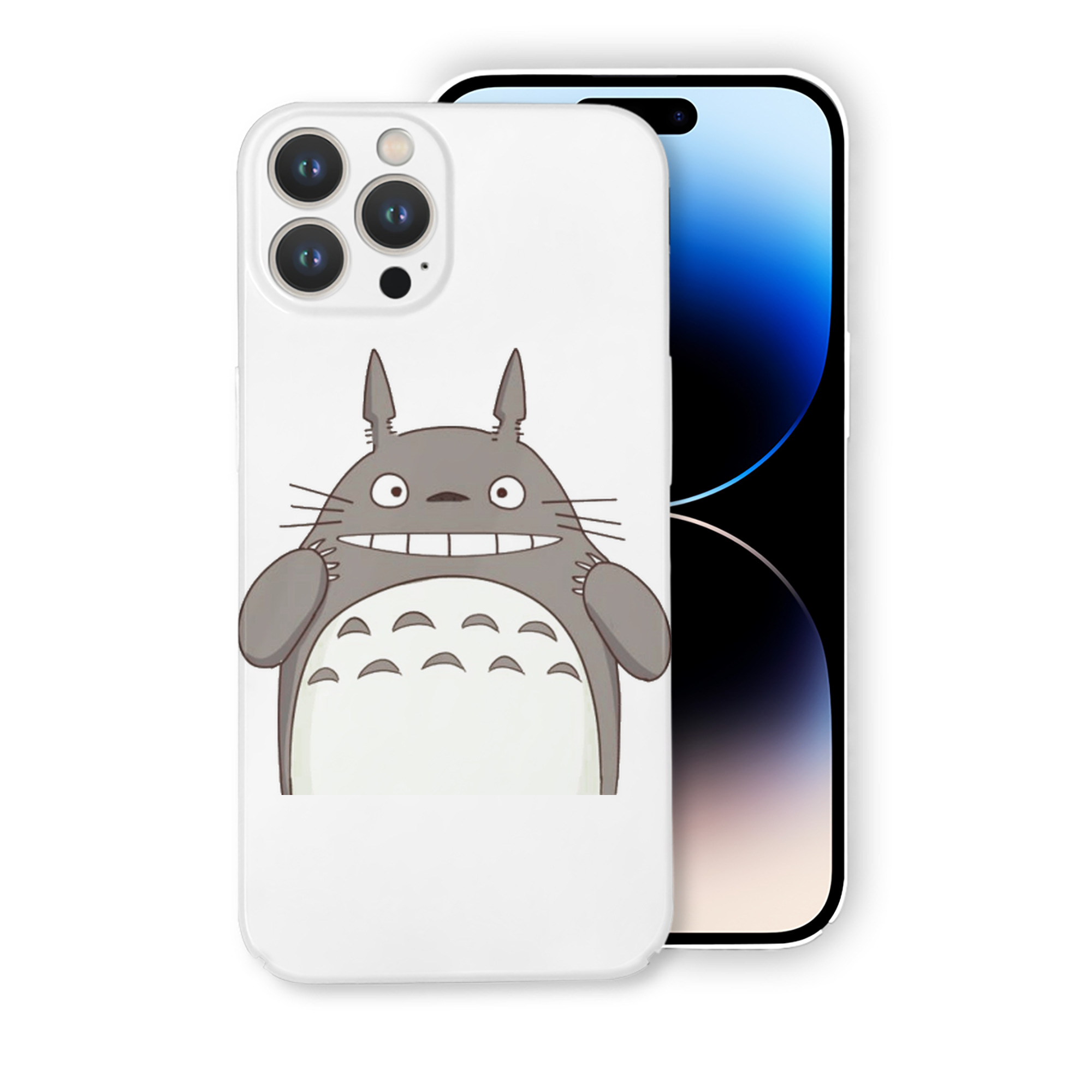 （画像用） となりのトトロ 草壁メイ 草壁サツキ My Neighbor Totoro Satsuki Kusakabe Mei Kusakabe 【iPhone 14シリーズ対応】ハードケース